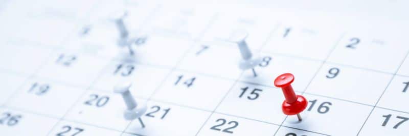 Calendario de pagos bimestrales Régimen de Incorporación Fiscal