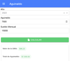 Calculadora de Aguinaldo 2022 en Excel y versión Web - ContadorMx