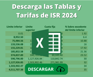 Tablas ISR 2024