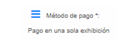 Ingresos nominales metodo de pago