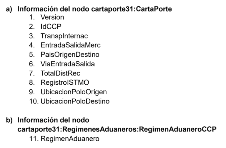 Complemento carta porte 3.1 del SAT - ContadorMx
