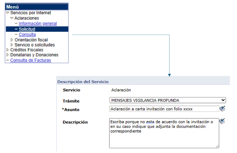 Cartas invitacion del SAT 4