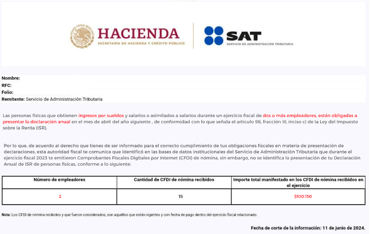 declaracion anual 2 empleadores patrones