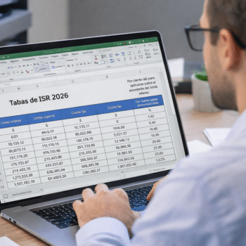 Tablas ISR 2026: Nuevas tarifas del Anexo 8 de la RMF - ContadorMx