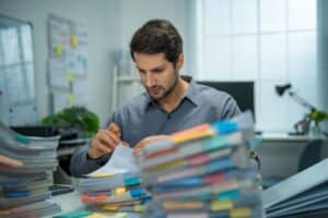 Organización efectiva de despacho contable