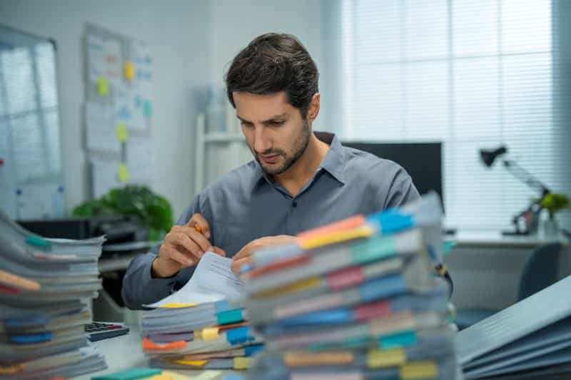 Organización efectiva de despacho contable